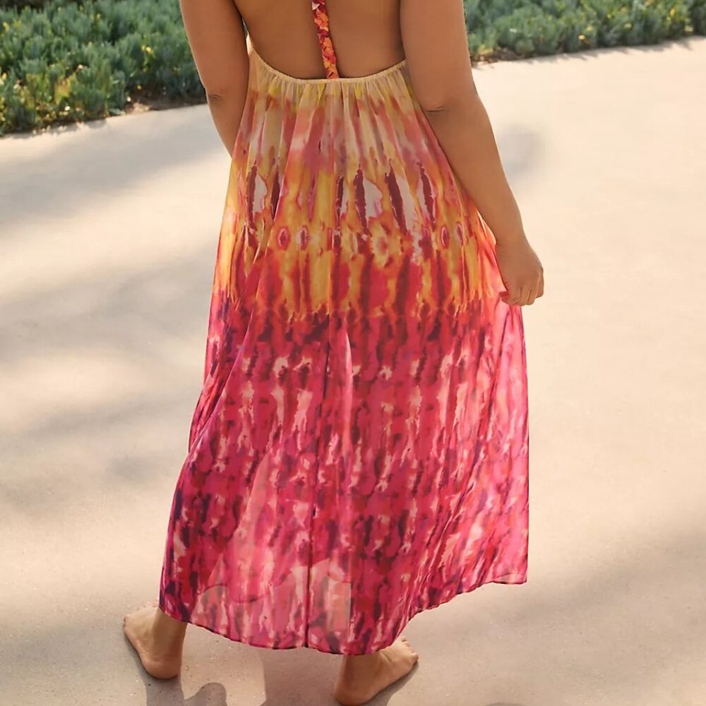 Anthropologie Sleeveless Tiered Maxi Dress - Picture 4 of 4